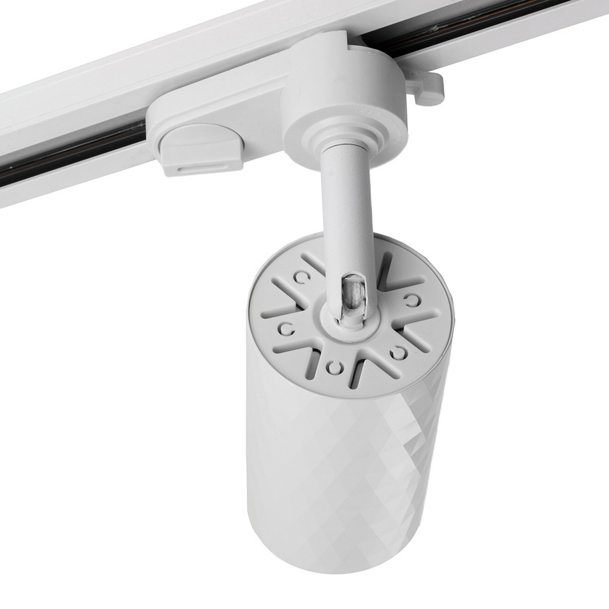 Трековые светодиодные светильники Светильник Feron AL175 трековый на шинопровод GU10 белый 48695 