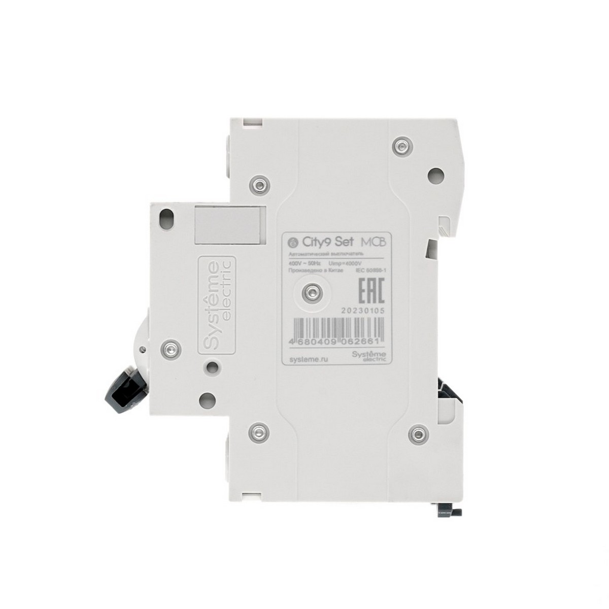 4 полюсные (четырехполюсные) Автоматический выключатель Systeme Electric City9 Set (АВ) С 40А 4P 4.5kA C9F34440 