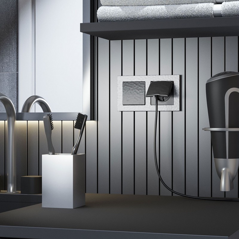 Werkel Черный Hammer механизмы Клавиша Werkel для выключателя перекрестного (hammer черный) W1219008