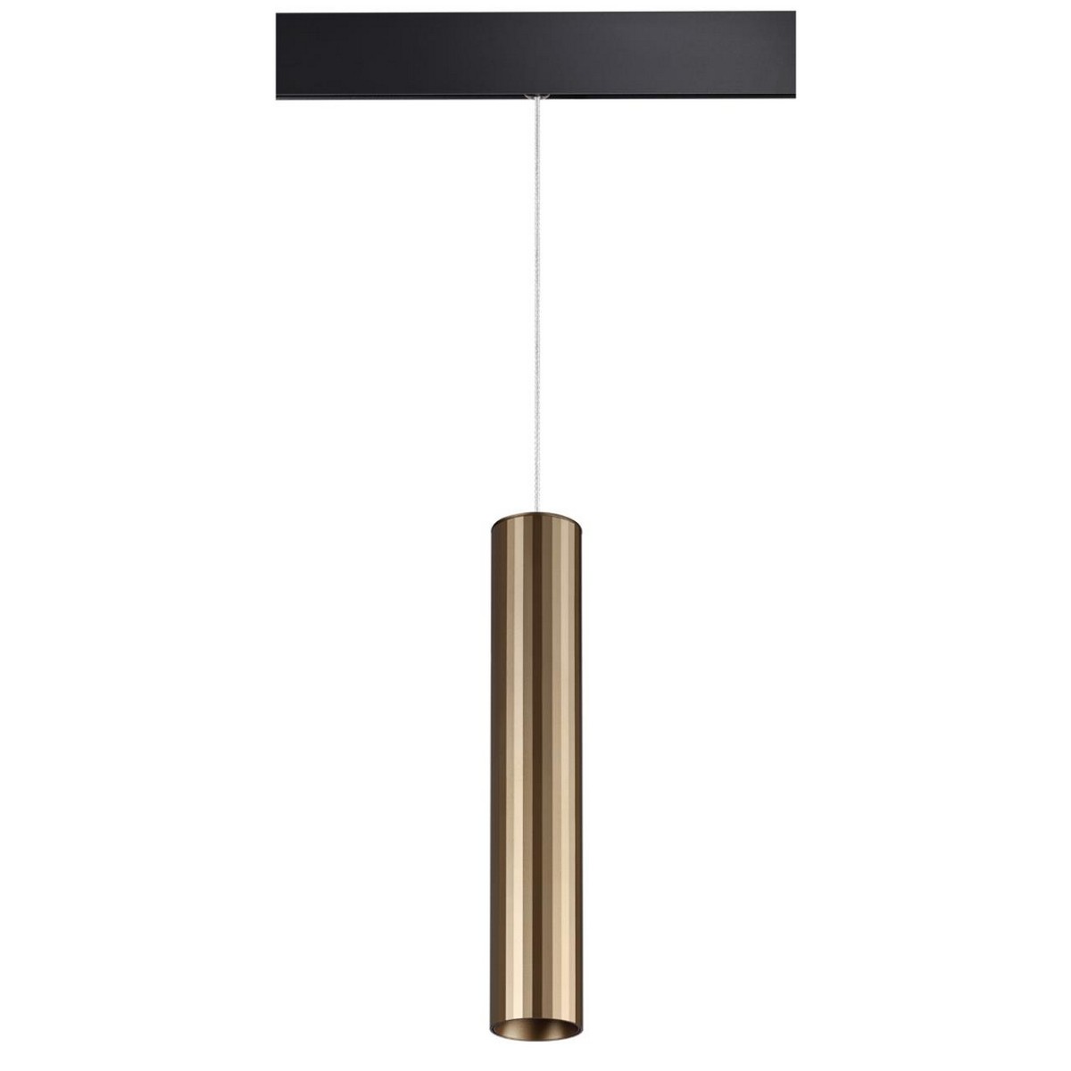 Трековые светодиодные светильники Светильник трековый для низковольтного шинопровода, провод 0,8м NOVOTECH 358990 FLUM