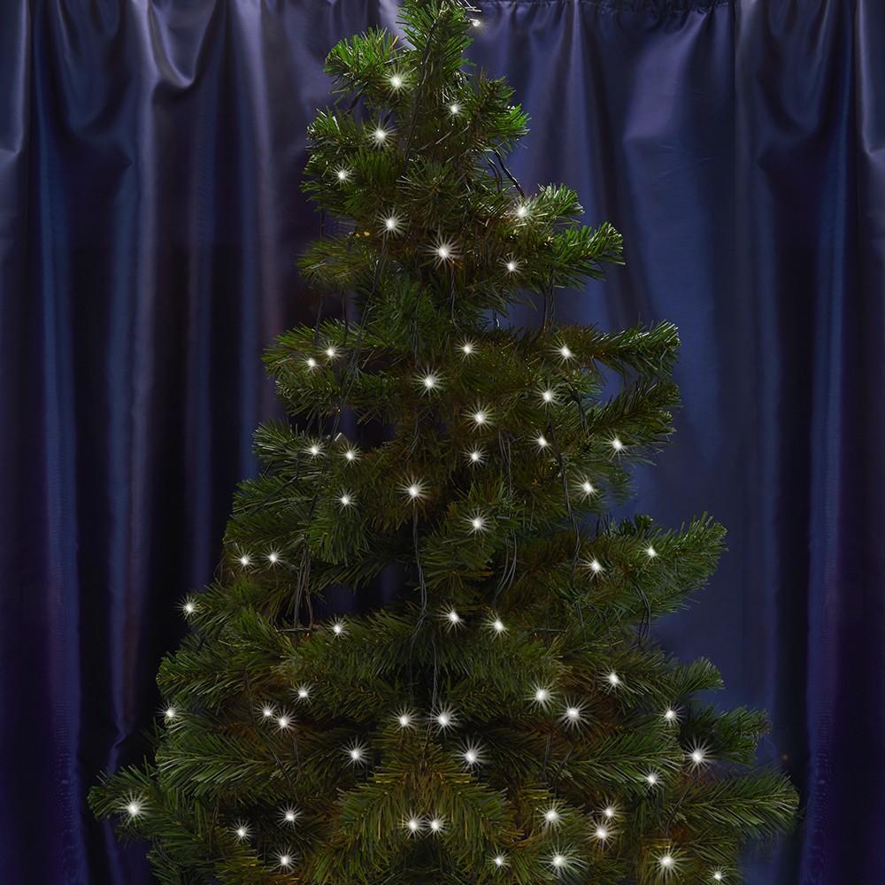 Светодиодная гирлянда Feron CL91 7 веток (3м) + 4м 230V 5000К 220V 32375