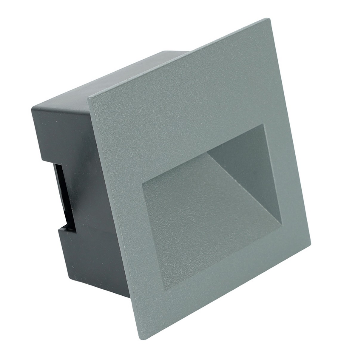 Уличные настенные светильники Светодиодный светильник Feron LN013-1 встраиваемый 3W 4000K IP65 серый 51957 