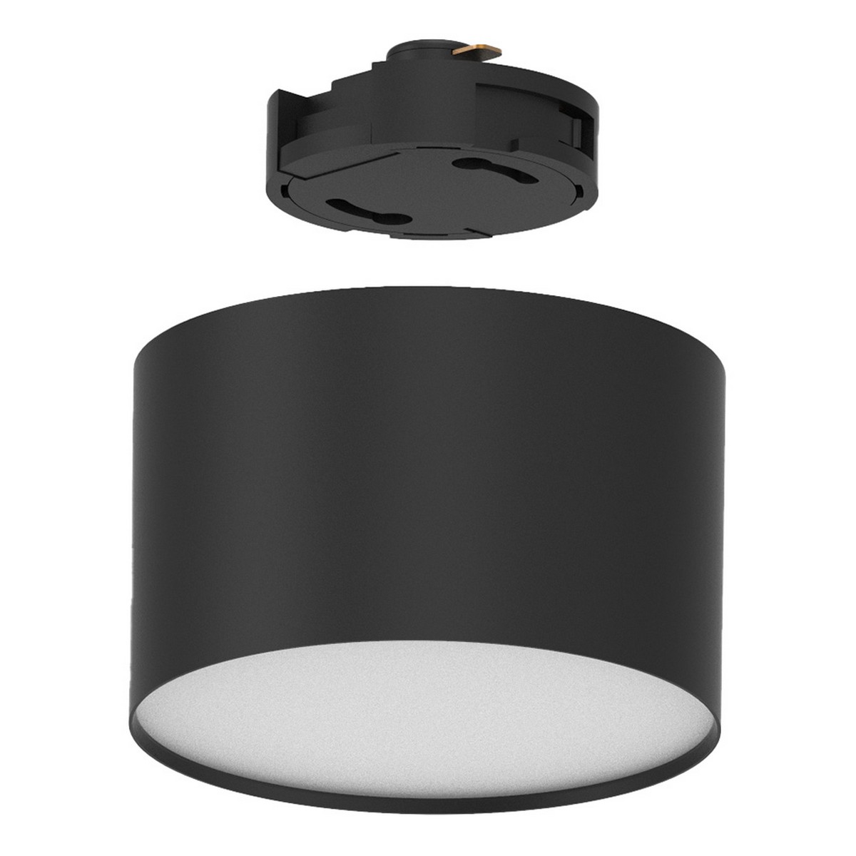 Трековые светодиодные светильники Светодиодный светильник Feron AL129 трековый на шинопровод 12W 4000K 110 градусов черный 51158 