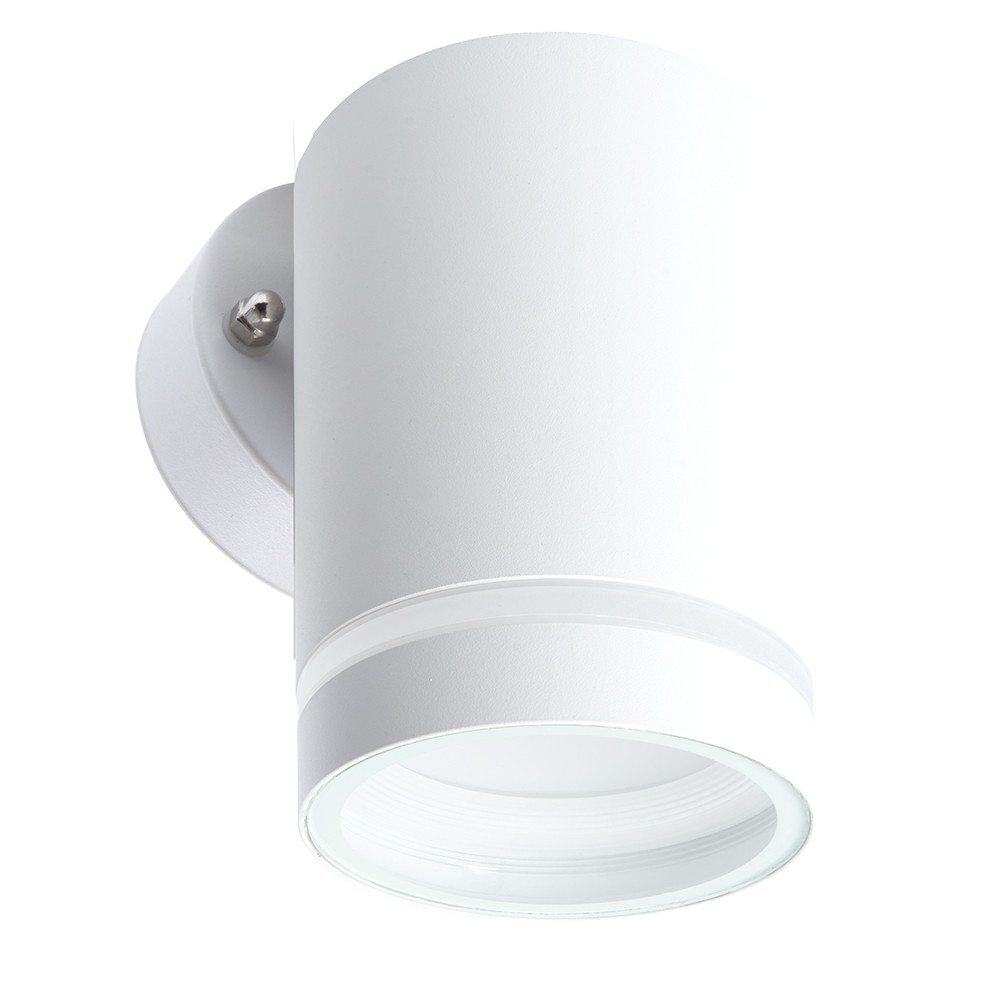 Уличные настенные светильники Светильник садово-парковый Feron DH1001 на стену  GX53 230V белый 48315 