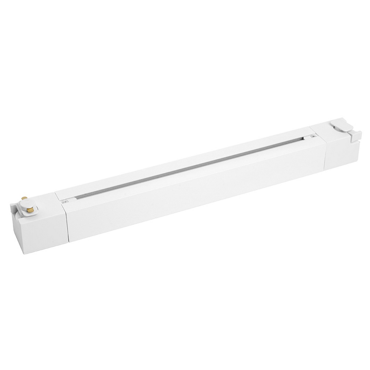 Трековые светодиодные светильники Светодиодный светильник Feron AL132 трековый однофазный 20W 2700K 120 гр. белый MattLine 51011 