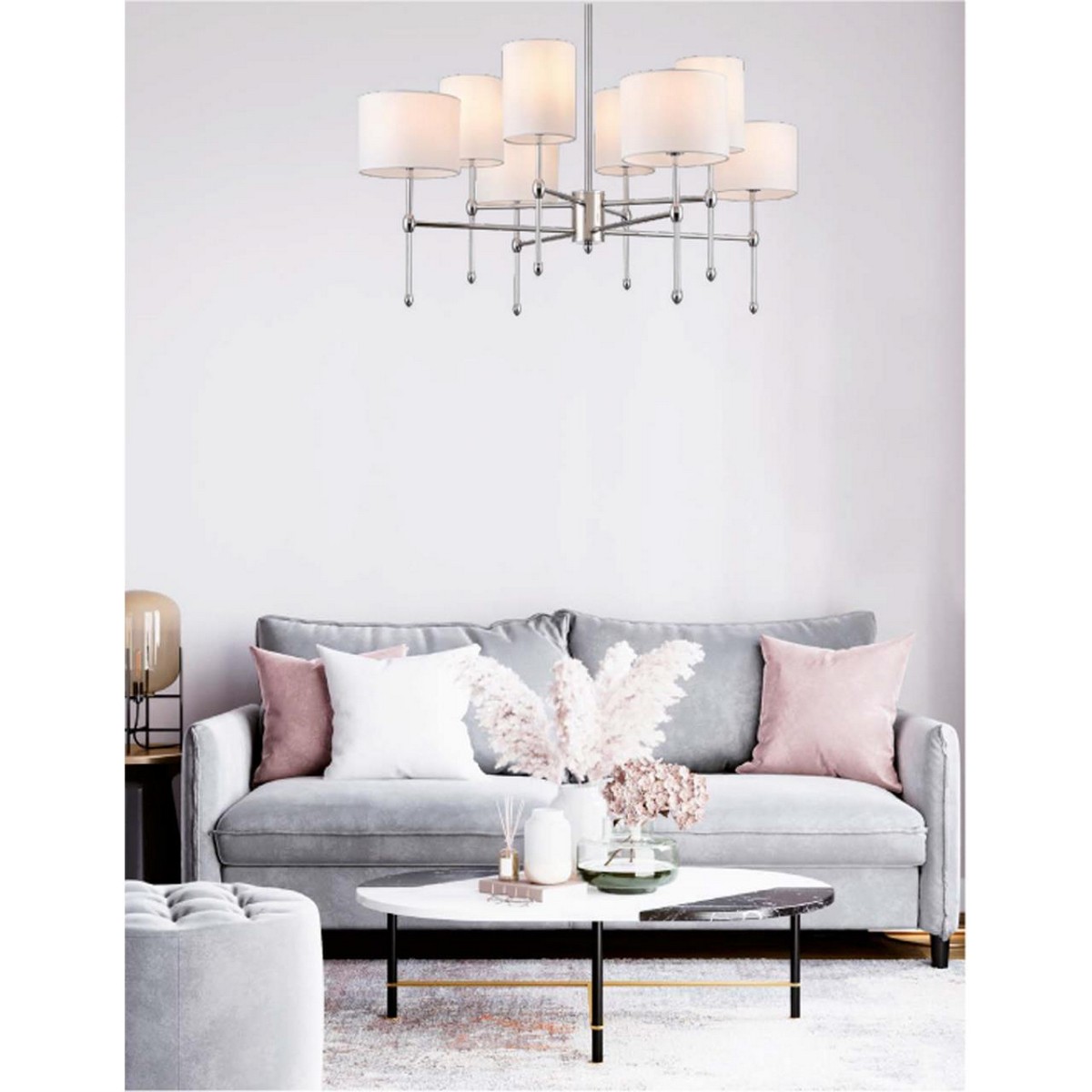 Люстры Люстра потолочная LUMION 6589/8C LATTI 