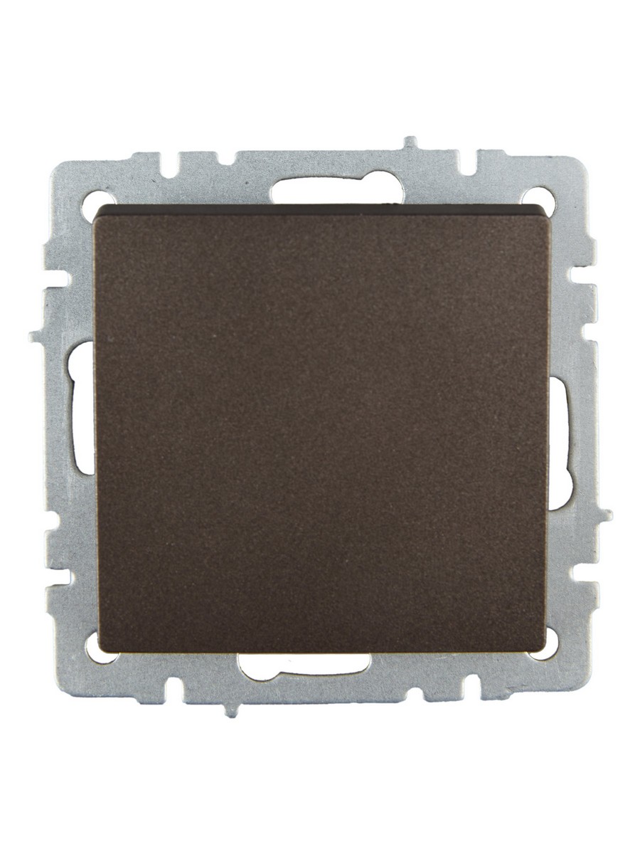 IEK Brite Бронза Выключатель IEK BRITE 1-клавишный перекрестный 10А ВС10-1-3-БрТБ бронза BR-V13-0-10-K45