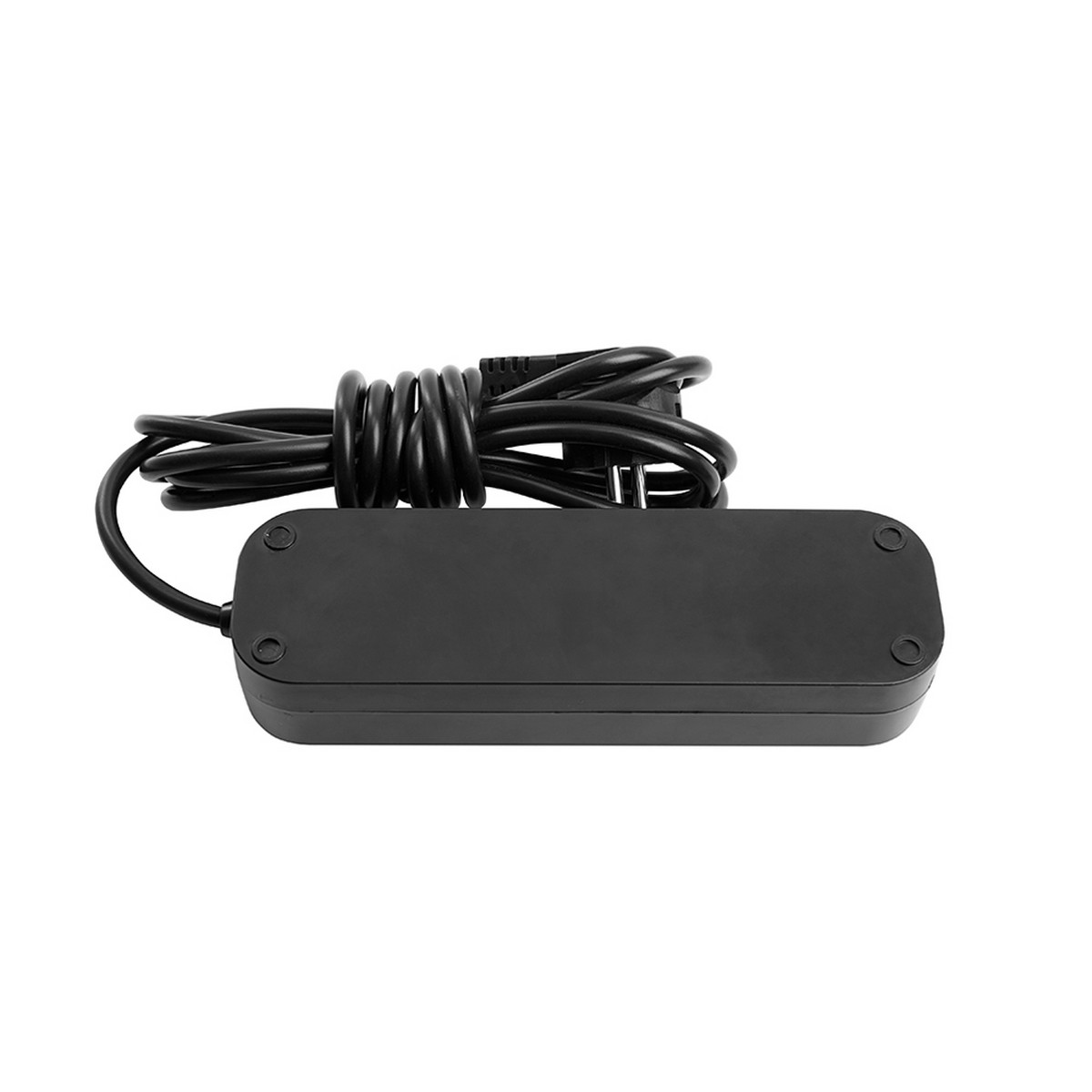 Колодки и удлинители, тройники Удлинитель трехместный с/з с выключателем STEKKER HM03-31-02 3x0,75, 2м, Home (У10А-002), черный 50421 