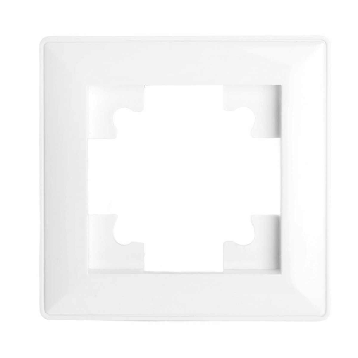 Катрин - Розетки и выключатели Stekker Рамка STEKKER PFR00-7001-01 1-ая Катрин белый 39792