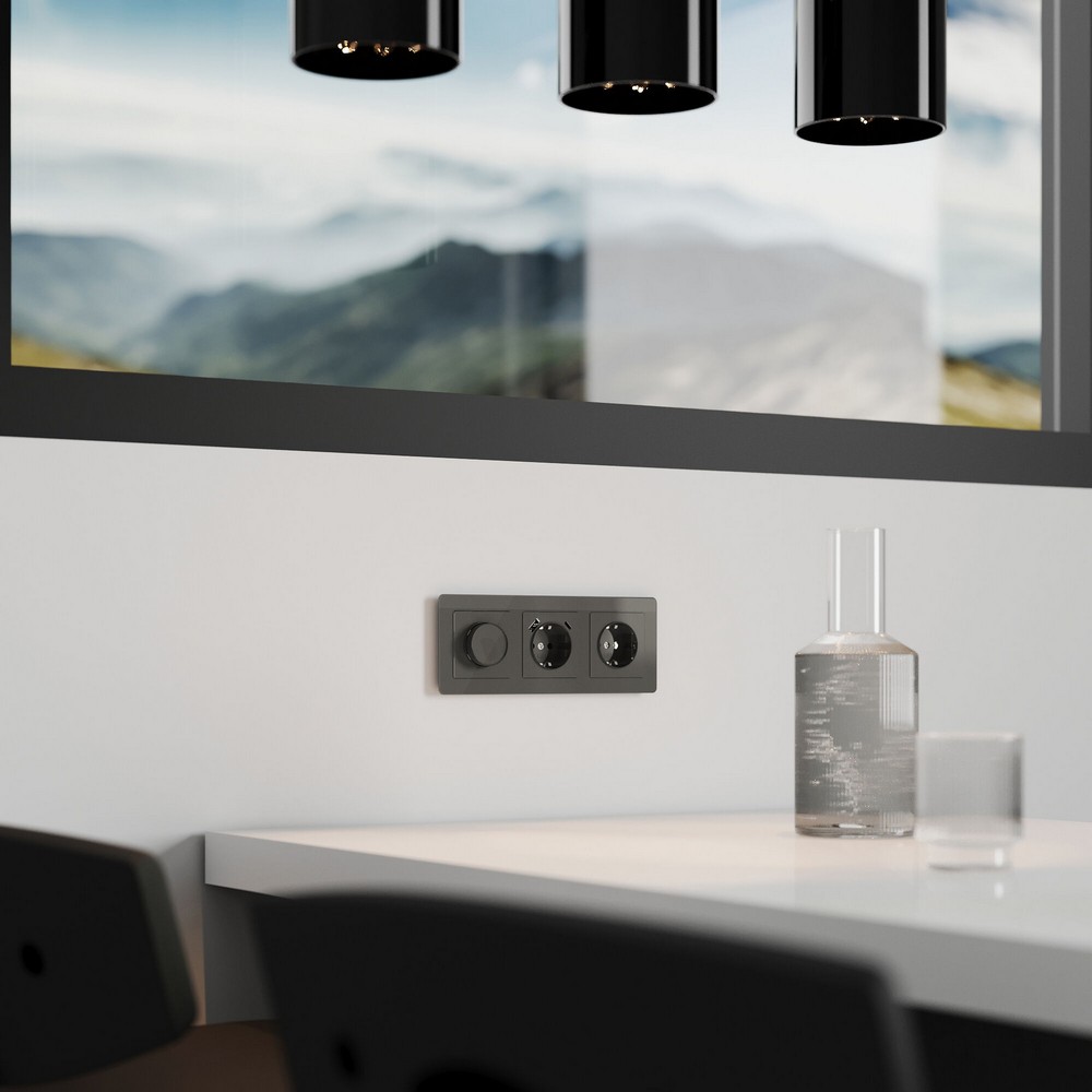 Werkel Графит акрил Диммер Werkel (графит акрил) W11420440