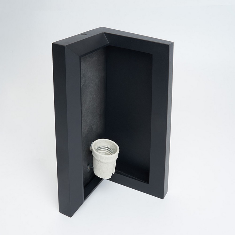 Уличные настенные светильники Светильник садово-парковый Feron DH501 E27 230V черный 11685 