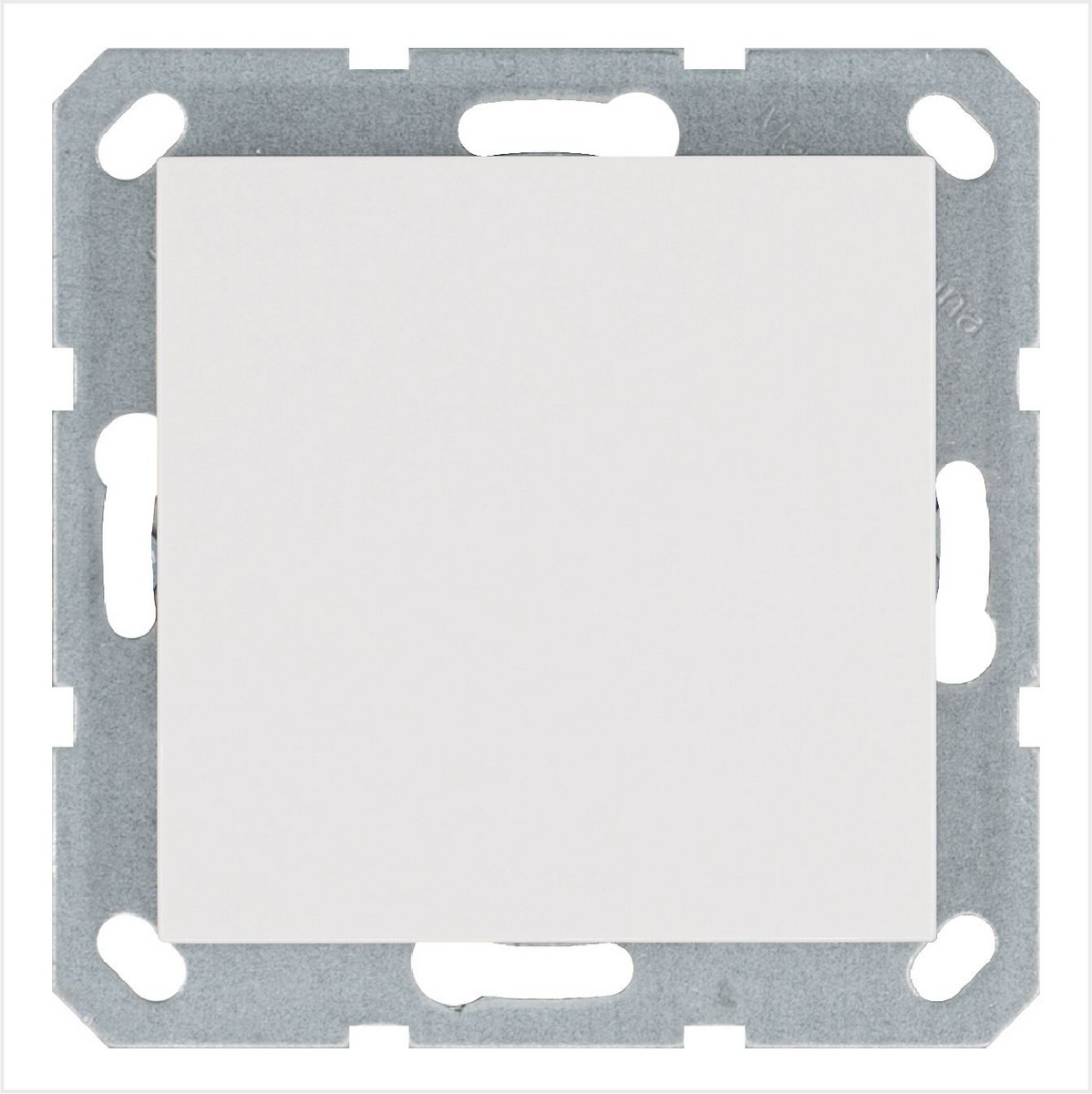 JASMART G - розетки и выключатели Заглушка JASMART Белый глянцевый G8001W