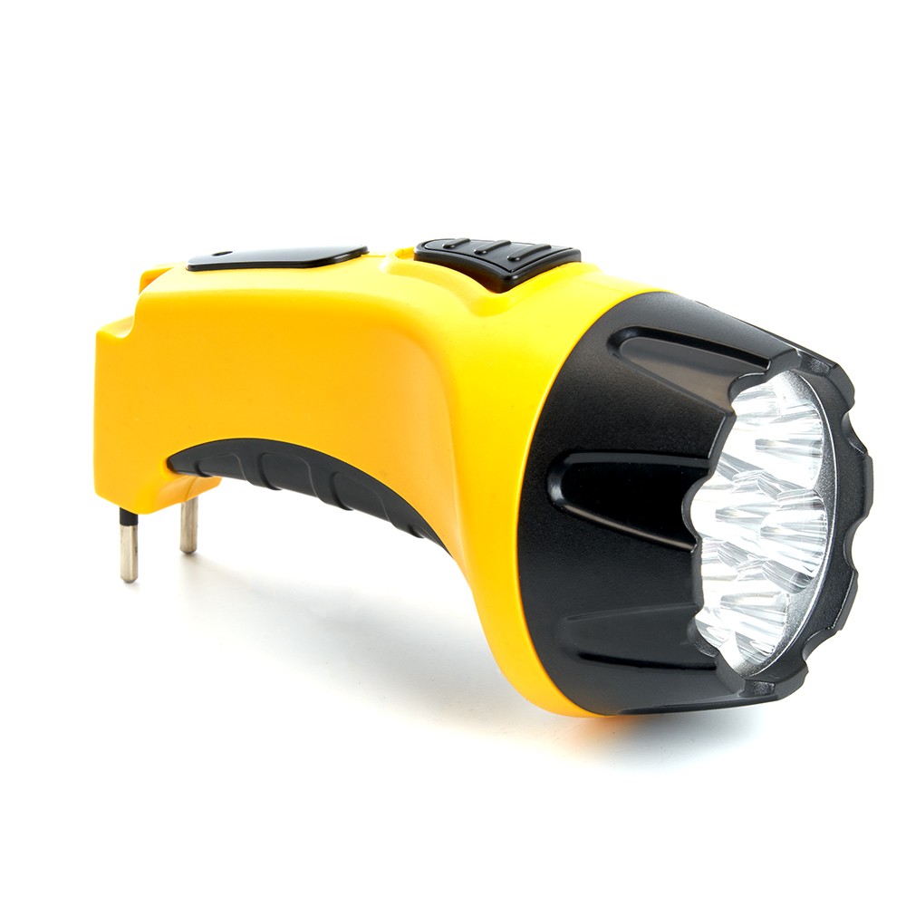 Фонарь аккумуляторный 7 LED DC (свинцово-кислотная батарея) желтый TH2294 (TH93B) 12652 фото