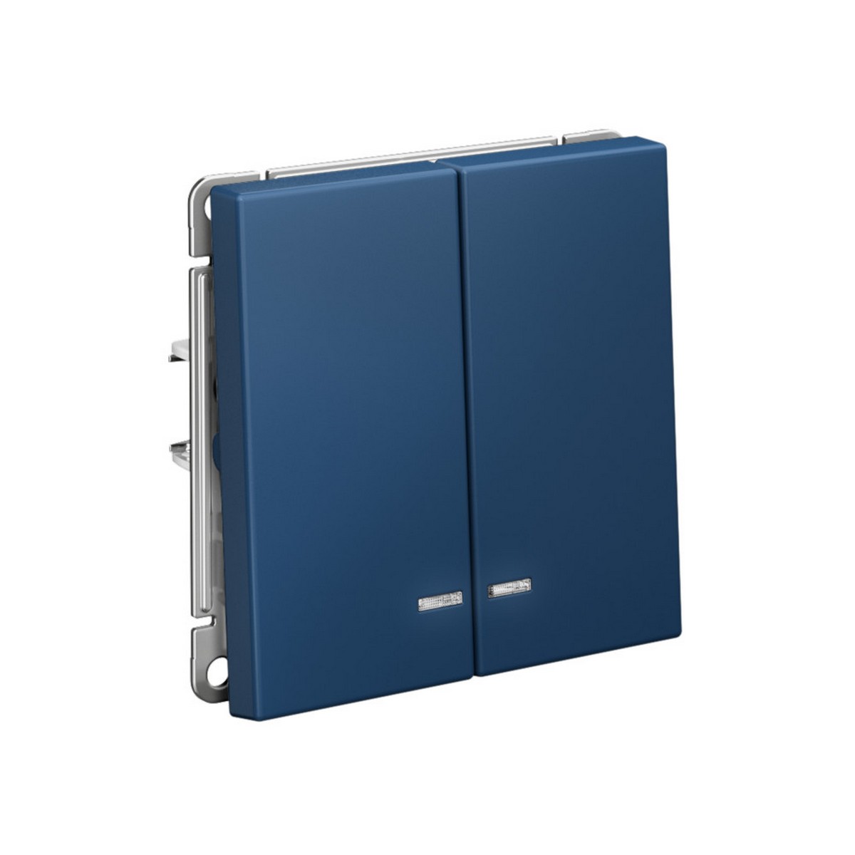 ArtGallery Аквамарин Выключатель Systeme Electric ArtGallery Аквамарин 2-клавишный с подсветкой  GAL001153