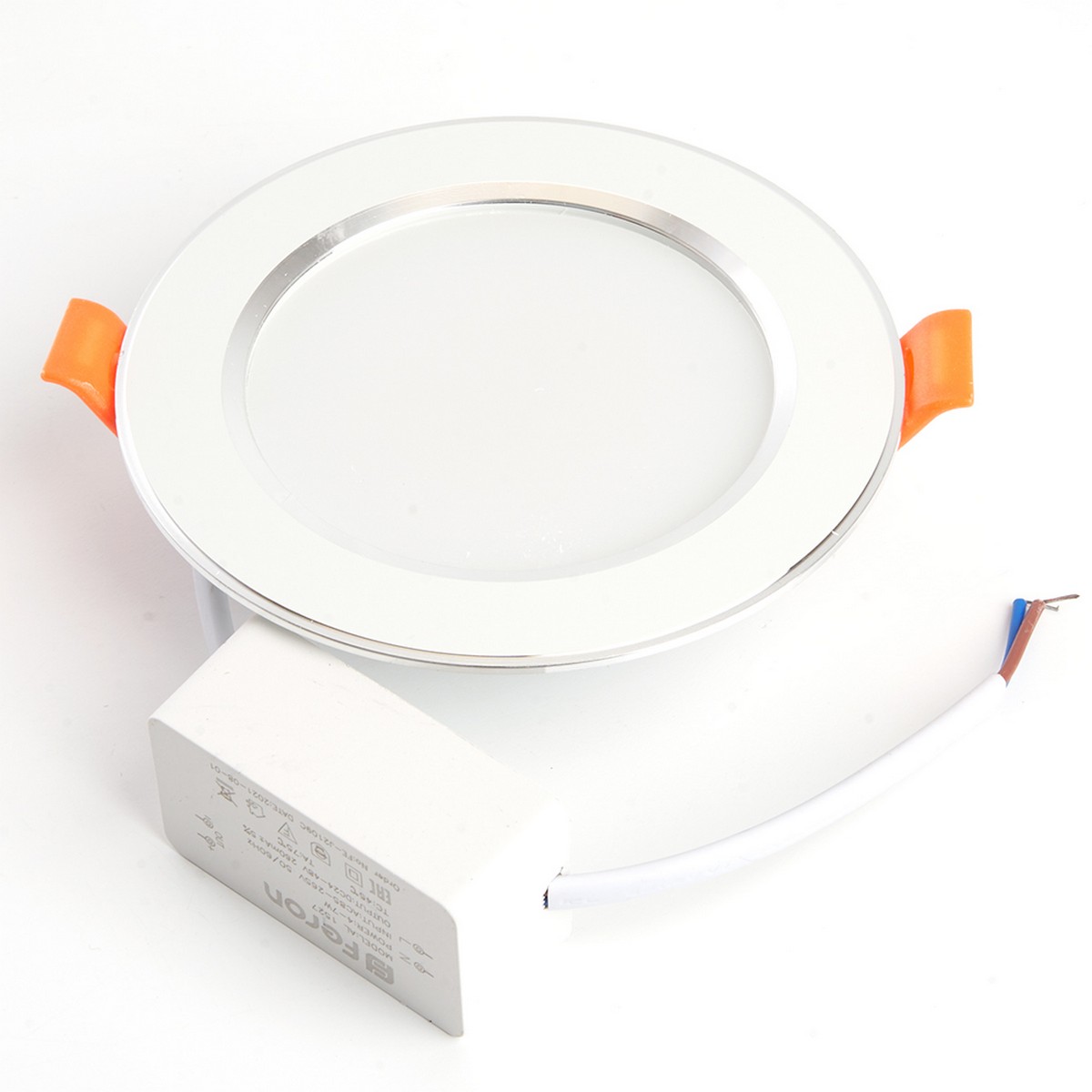 Встраиваемые светодиодные светильники Светильник встраиваемый светодиодный Feron AL1527 7W 4500K белый 41195 