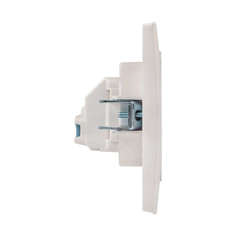 EKF Стокгольм белый Розетка б/з EKF PROxima Стокгольм Белый со шторками 10 А EYR10-022-10