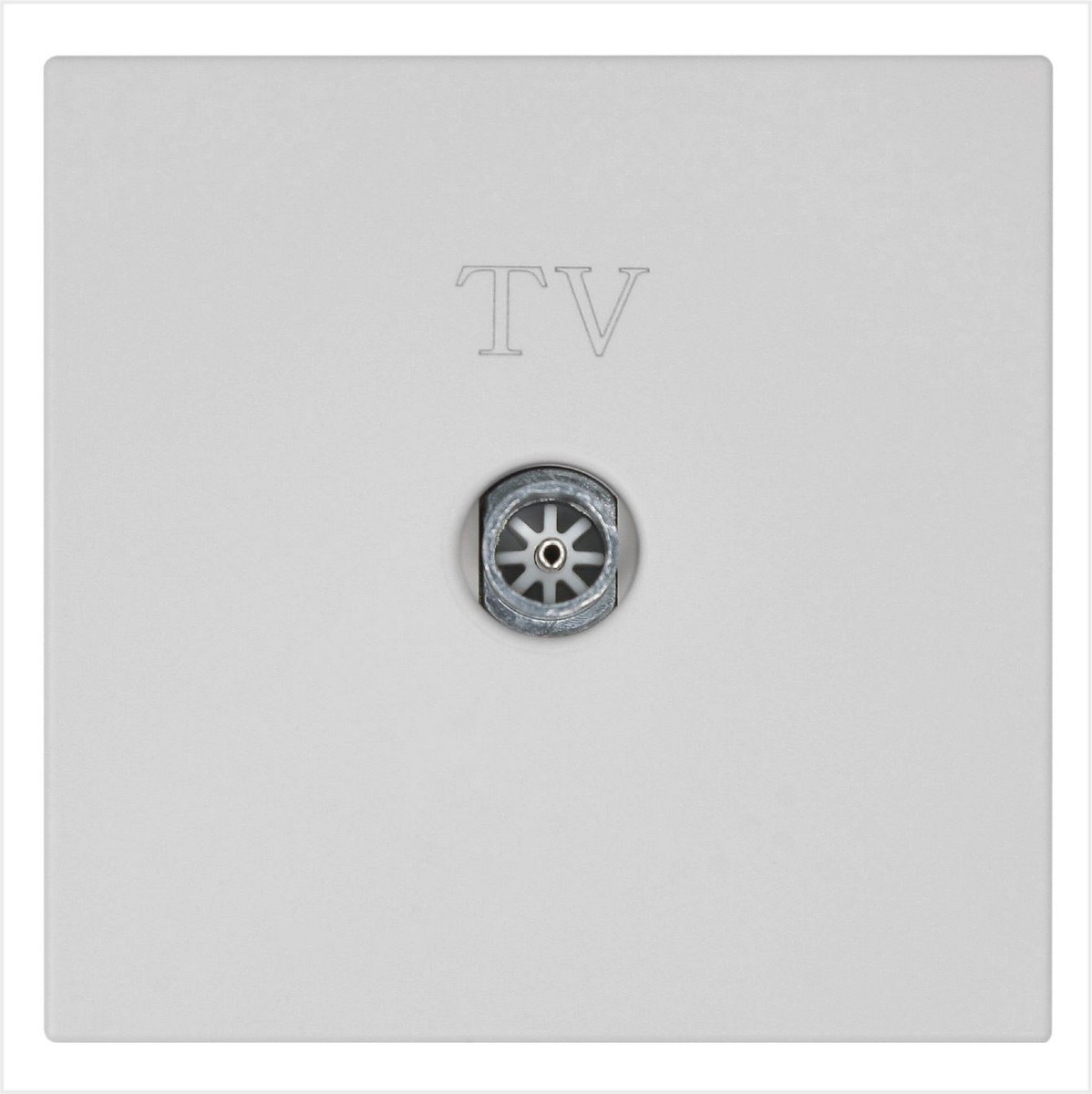 JASMART FD - розетки и выключатели Розетка TV JASMART FD Φ9.5mm оконечная матовый Тауп (soft touch) 6001PTM