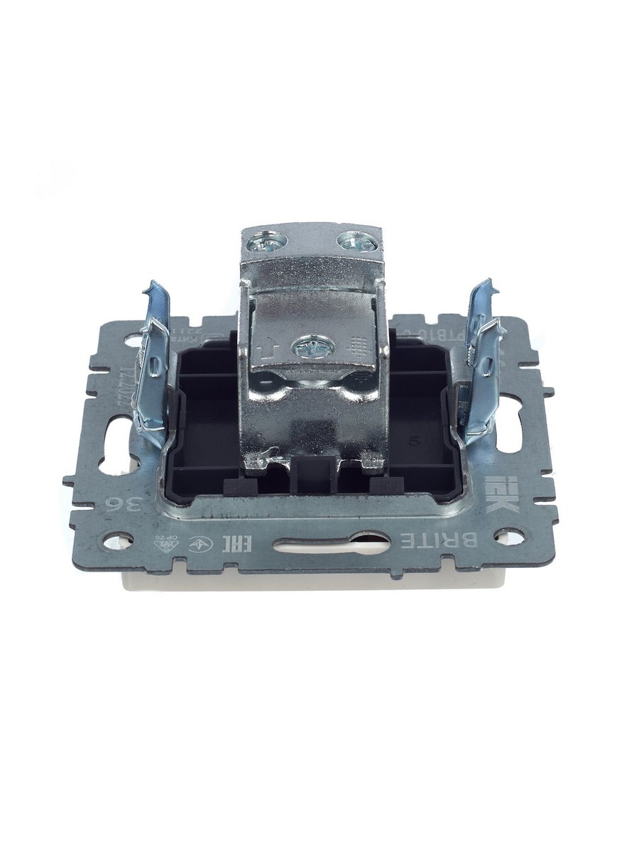 IEK Brite Жемчуг Розетка IEK BRITE TV проходная РТВ10-0-БрЖ жемчуг BR-A10-P-K36