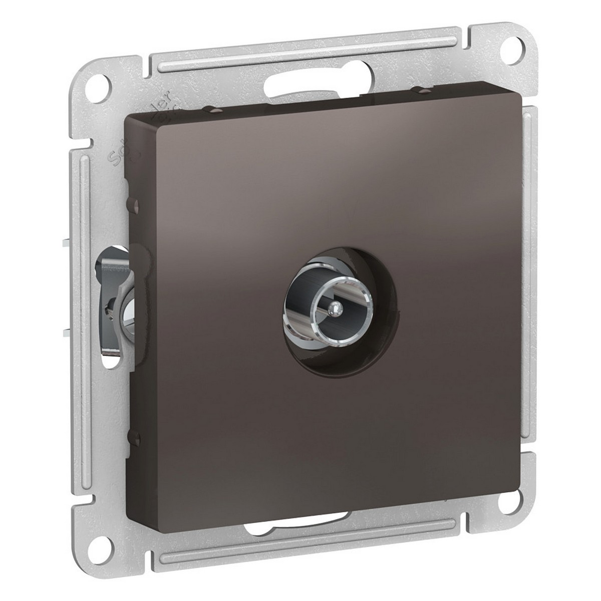 AtlasDesign Мокко Розетка TV Systeme Electric AtlasDesign Мокко проходная 4DB, ATN000692