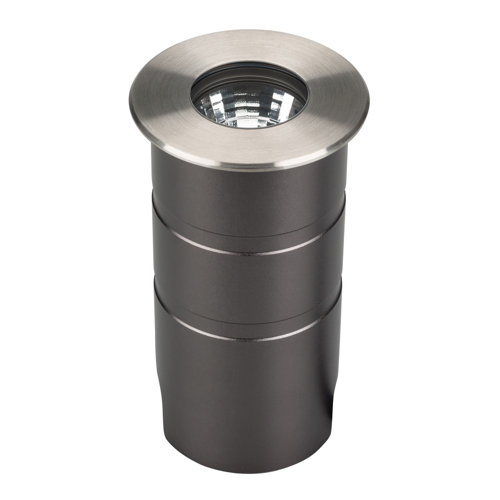 Светодиодные ландшафтные светильники Светильник Arlight LTD-GROUND-R65-6W Warm3000 (SL, 24 deg, 230V) (IP67 Металл, ) 026449 
