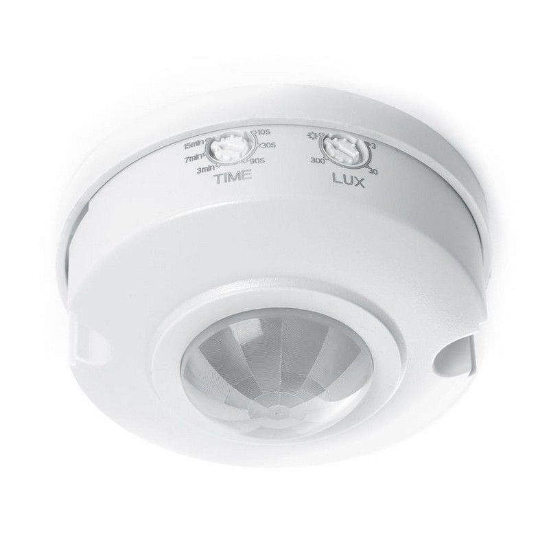 Датчики движения, освещенности и открытия Датчик движения Feron SEN3 1200W 6m 120°(гориз.) 360°(верт.) белый  41578 