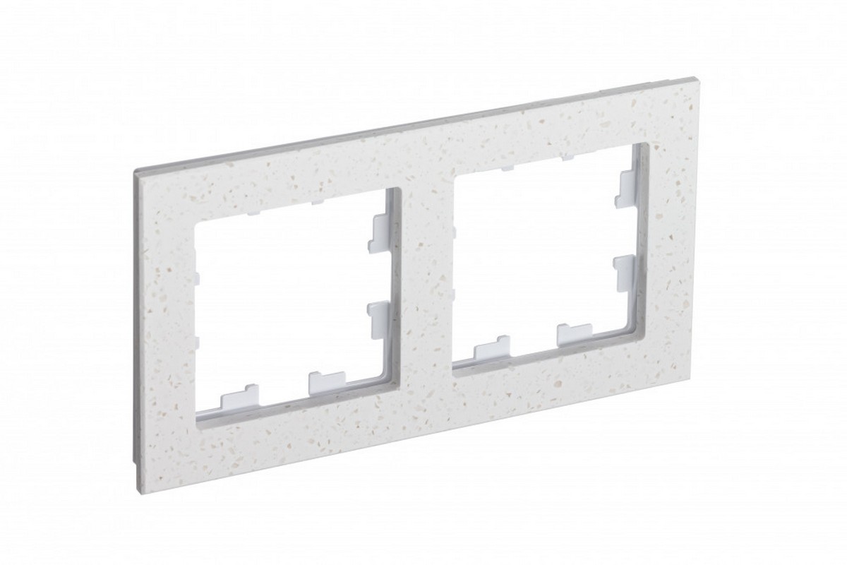 AtlasDesign Рамки Nature Рамка Systeme Electric AtlasDesign Nature Мрамор крем роял 2-ая ATN343102