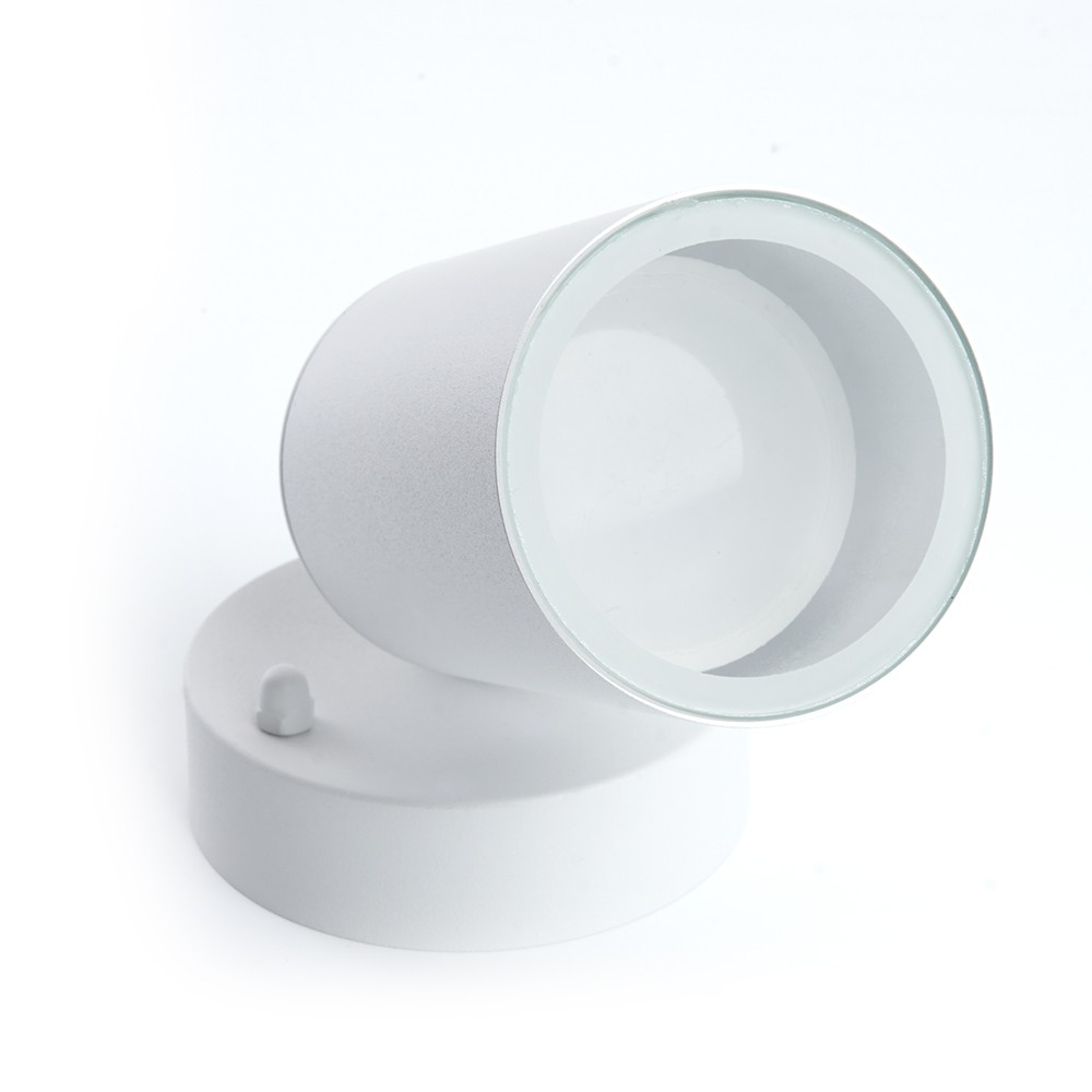 Уличные настенные светильники Светильник садово-парковый Feron DH1704 на стену GU10 230V IP54 белый 48323 