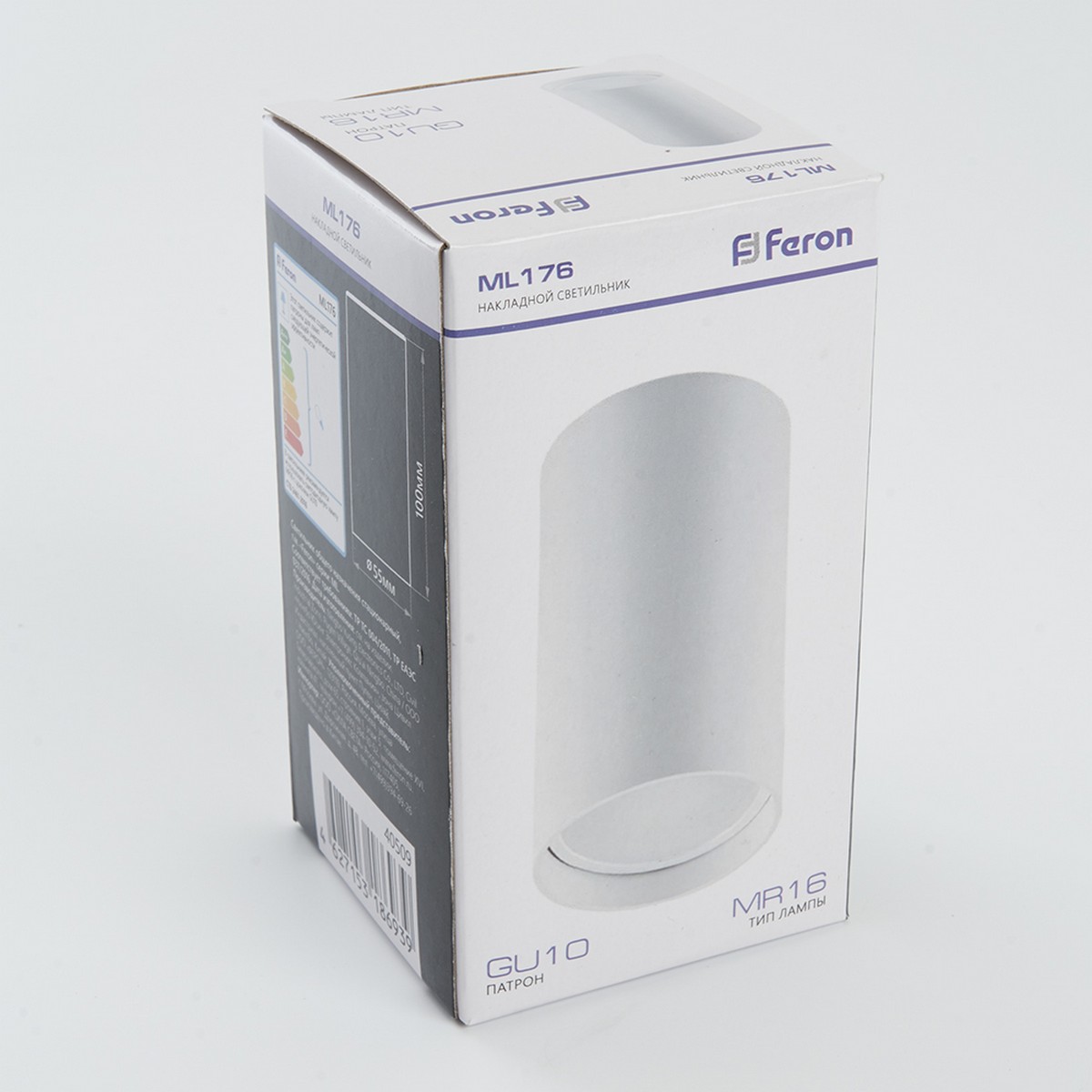Светильники споты светодиодные Светильник спот потолочный Feron ML176 20W белый 40509 