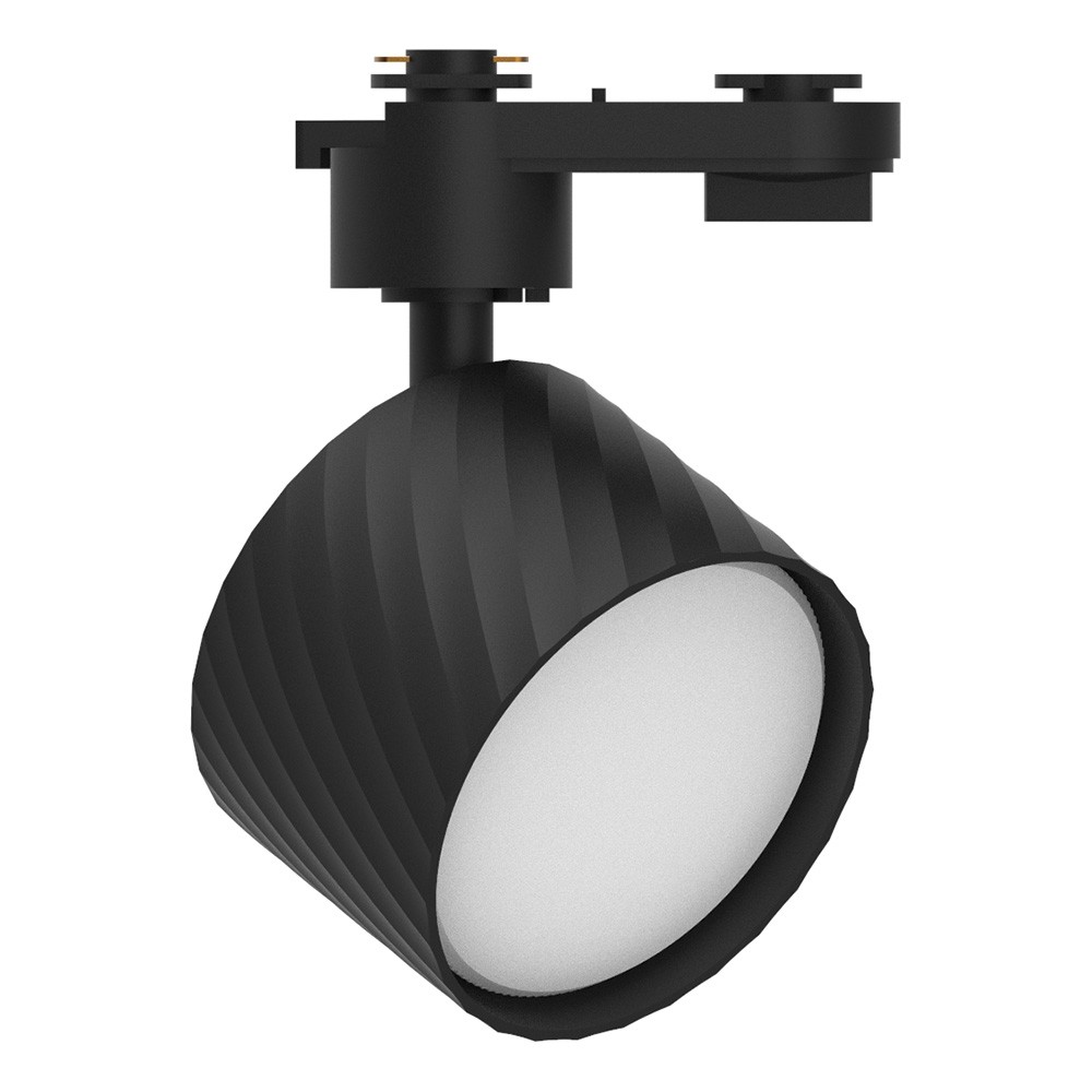 Трековые светодиодные светильники Светильник Feron AL125 трековый GX53 черный 48777 