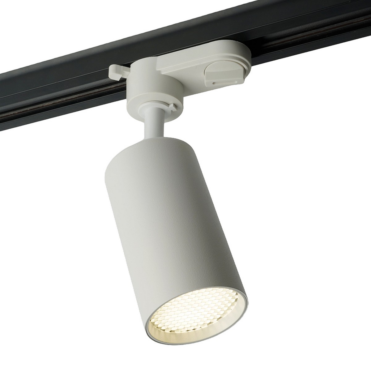 Трековые светодиодные светильники Светодиодный светильник Feron AL128 трековый на шинопровод 10W 4000K 35 градусов белый 48916 