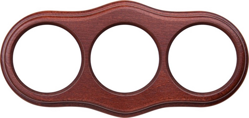 Werkel Ретро Рамка Werkel ретро WL20-frame-03 (итальянский орех) на 3 поста