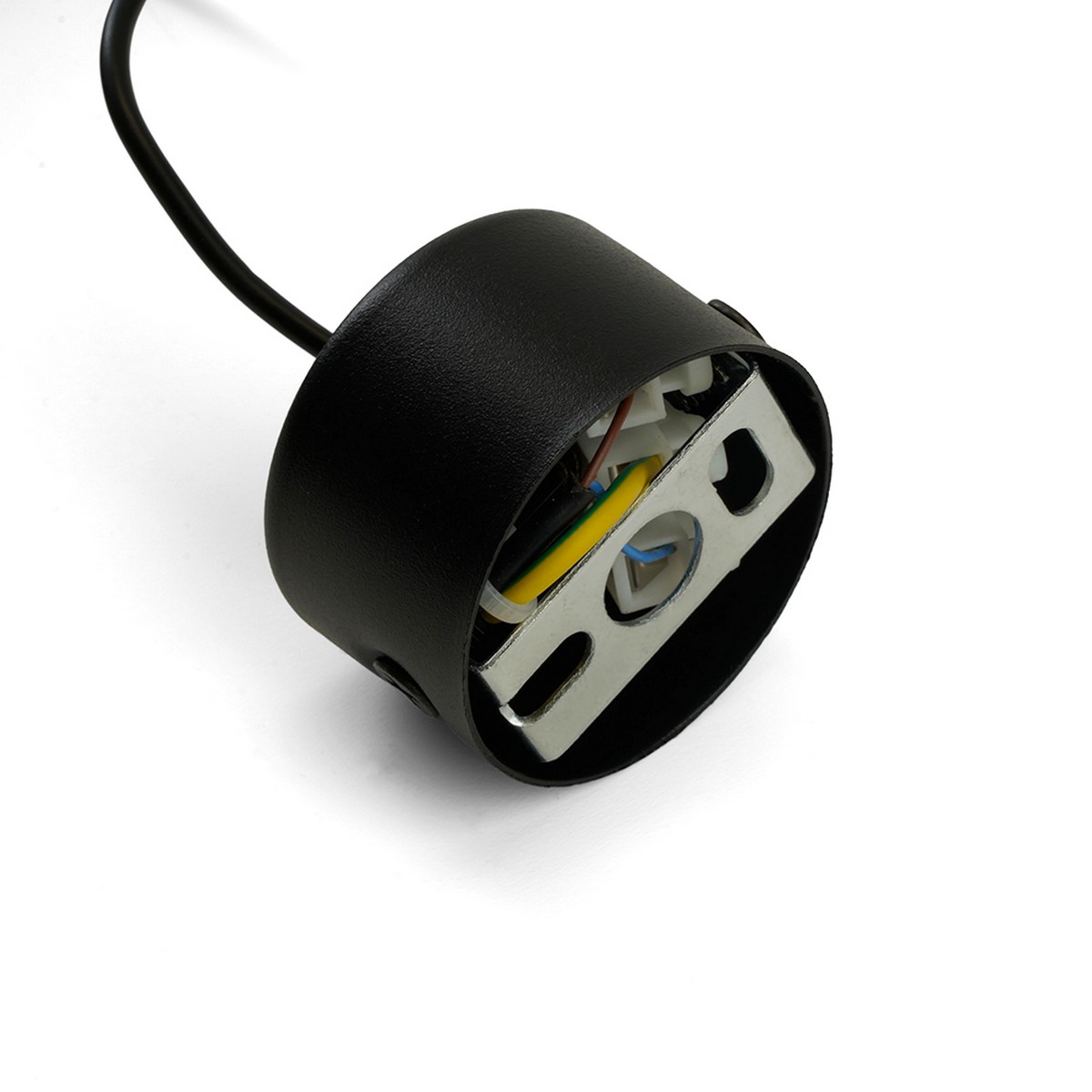 Подвесные светодиодные светильники Светильник потолочный Feron ML1028 Barrel levitation на подвесе MR11 черный 51397 