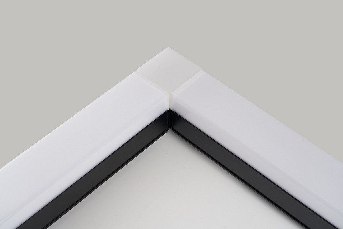 Линейные светодиодные светильники Светильник светодиодный Feron AL4020 линейный 24W 4000K черный 41225 