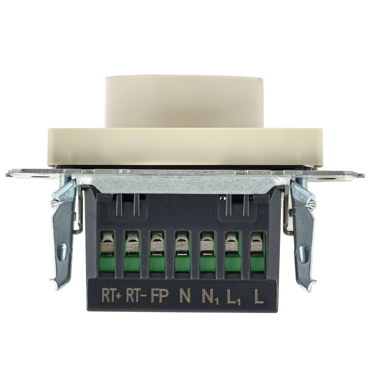 IEK Brite Бежевый Термостат электронный IEK BRITE с инд. ТС10-1-БрКр бежевый BR-RT11-K10