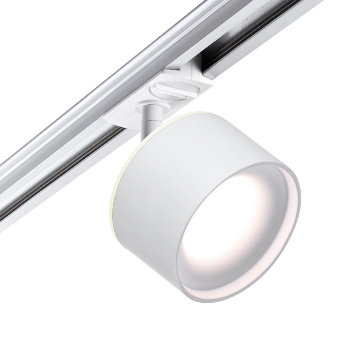 Трековые светодиодные светильники Светильник трековый однофазный трехжильный светодиодный с переключателем цветовой температуры NOVOTECH 358973 GIRO 