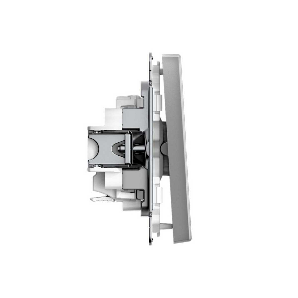 ArtGallery Сталь Выключатель SE ArtGallery Сталь 1-клавишный, быстрозажим. клем. GAL000911S