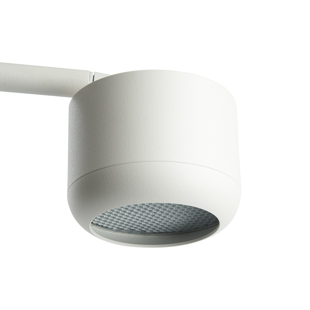 Настольные лампы Настольная лампа Feron DE365 ECHO 12W GX53 белый с антибликовой сеточкой 48405 