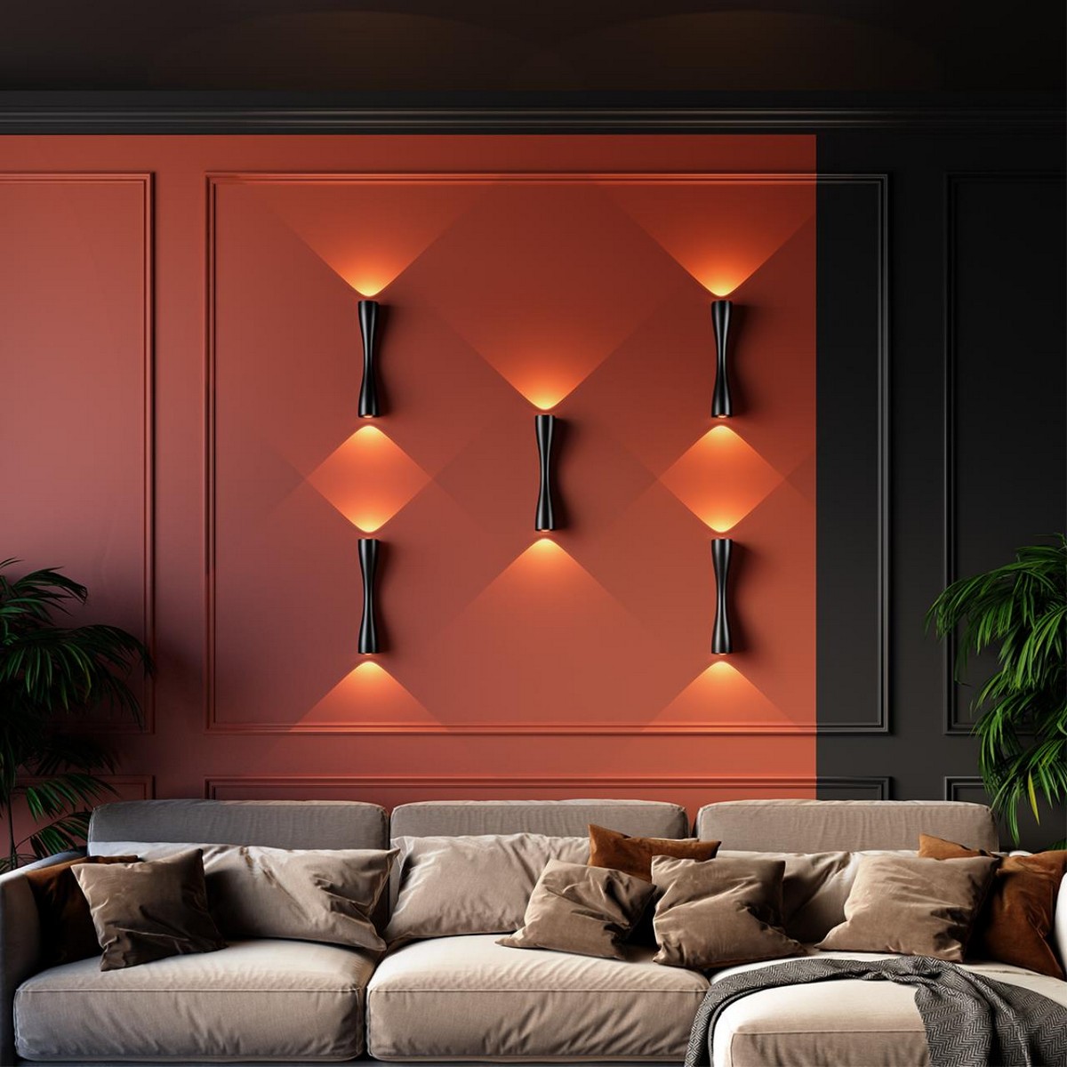 Накладные светодиодные светильники Настенный светильник ODEON LIGHT 4291/10WL ANIKA 