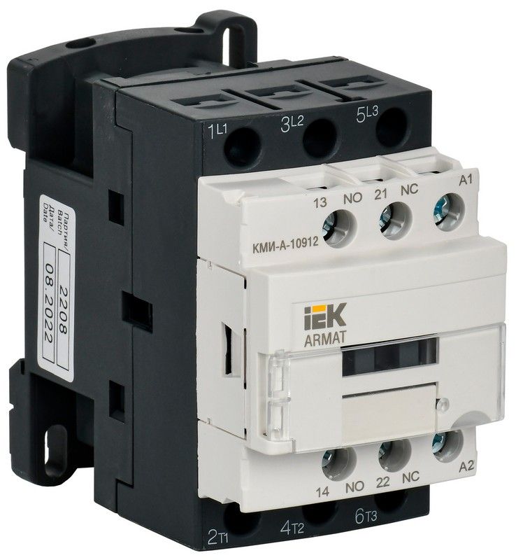 Контакторы Контактор IEK ARMAT КМИ-А-10912 LC1D 9А 48В/АС3 1НО/1НЗ AR-ACC-11-009-048-11 
