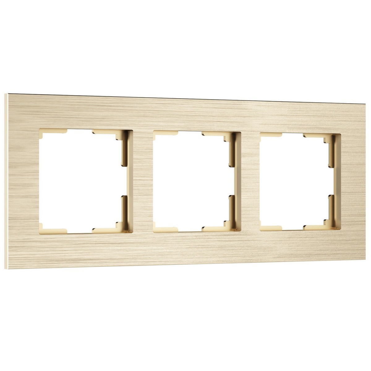 Рамки Werkel Alumax Рамка Werkel на 3 поста AluMax (шампань) W0033511 a066335
