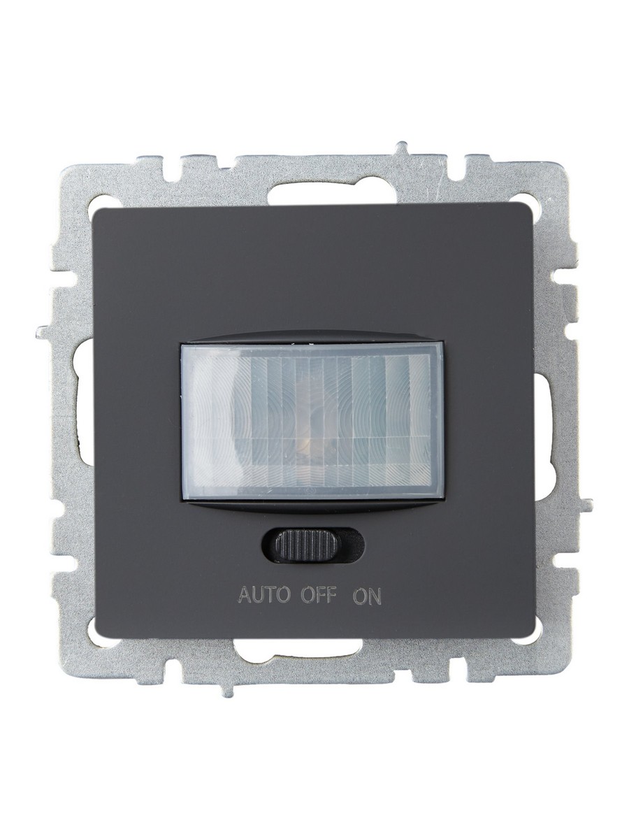 IEK Brite Графит Датчик движения IEK BRITE BASE Графит ДС10-1-БрГ BR-MS10-N-150-05-K53