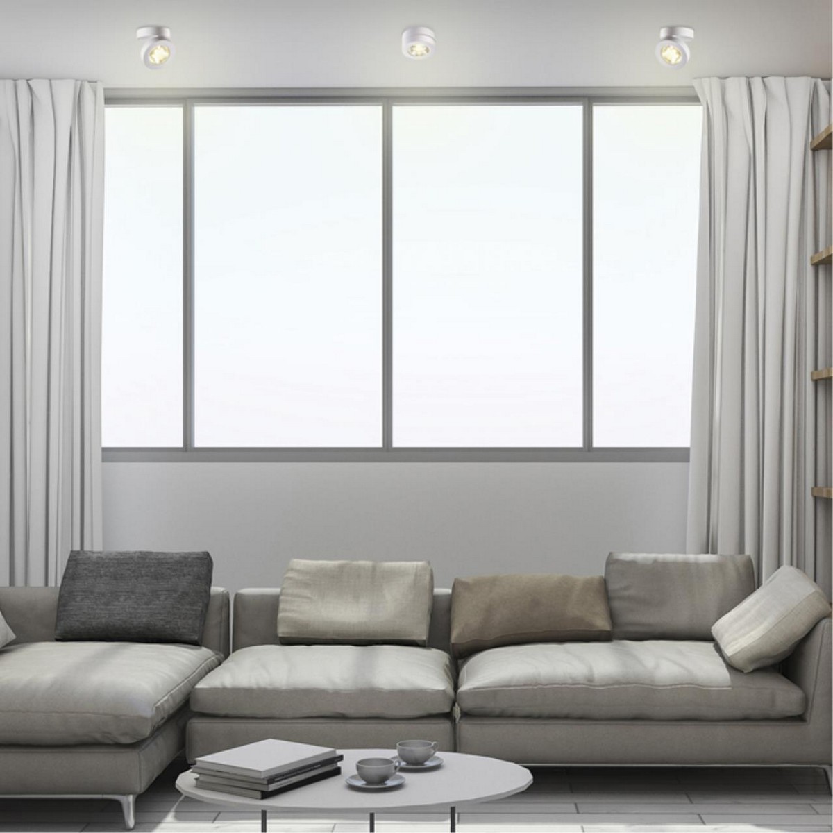 Светильники споты светодиодные Накладной светодиодный светильник NOVOTECH 357984 GRODA 