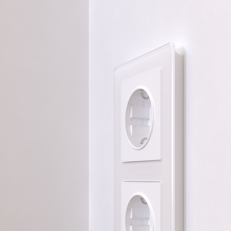 Рамки Werkel Acrylic Рамка Werkel на 2 поста Acrylic белый W0022701