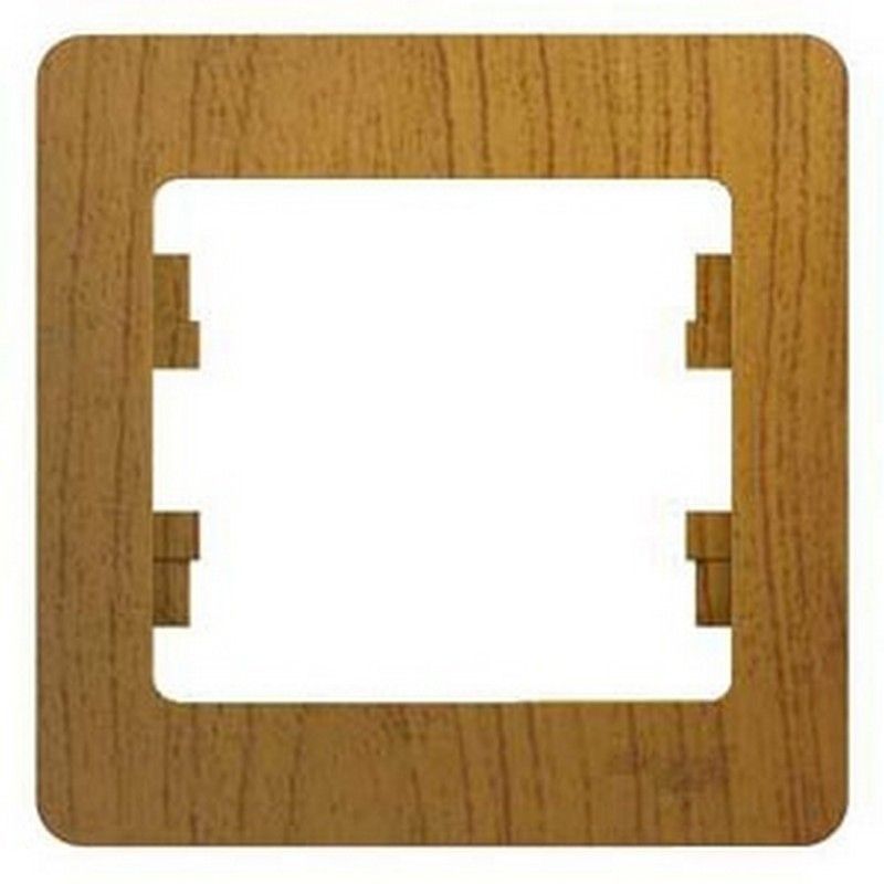 Glossa Дуб Рамка Systeme Electric Glossa Дерево Дуб 1-я GSL000501