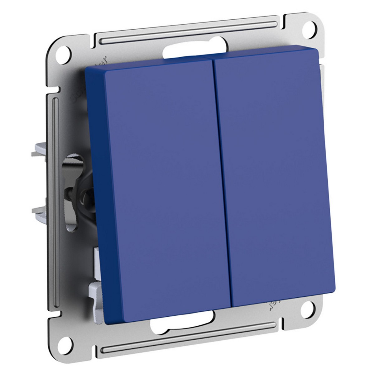 AtlasDesign Аквамарин Переключатель Systeme Electric AtlasDesign Аквамарин 2-клавишный ATN001165