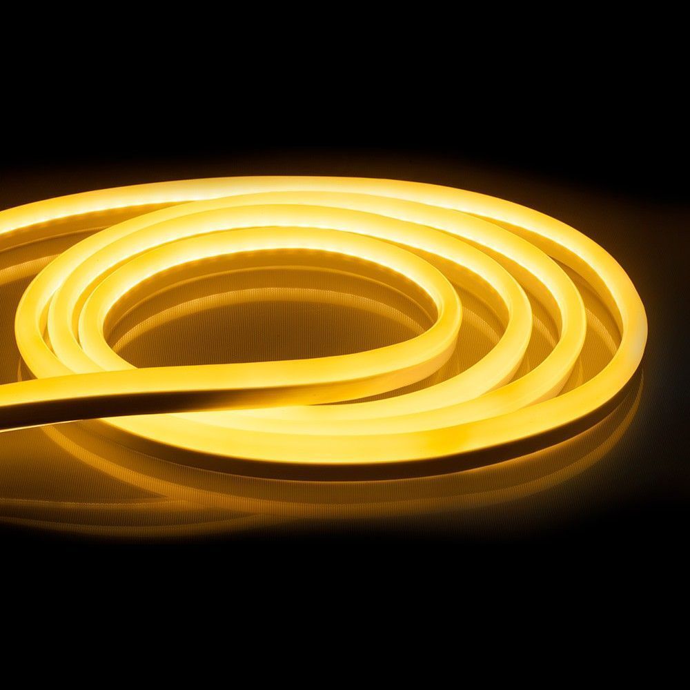 Гибкий неон Гибкий неон Feron LS721 144SMD(2835)/м 12 Вт/м 220V желтый IP67 50 метров (продажа кратно 50 м) 32715 