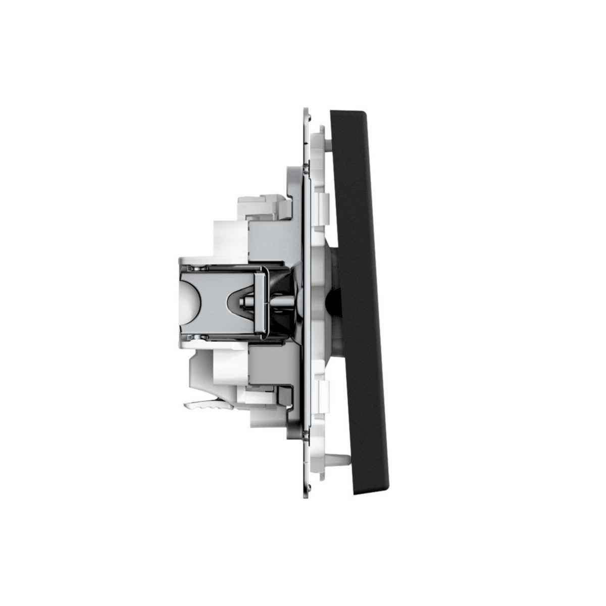 ArtGallery Карбон Выключатель SE ArtGallery Карбон 1-клавишный, быстрозажим. клем. GAL001011S