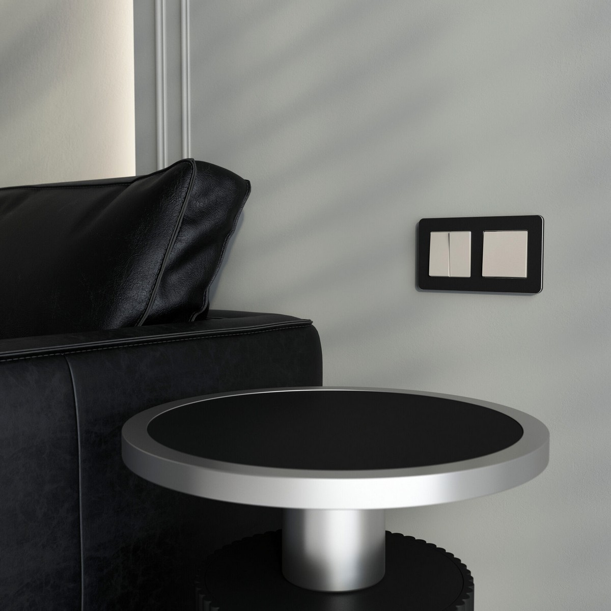 Werkel дымчатый Выключатель Werkel одноклавишный (дымчатый) W1210004