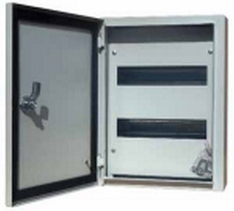 Металлические щиты и корпуса Корпус металлический Dekraft ЩРН-24 400х300х120 24 мод. IP54 30251DEK 