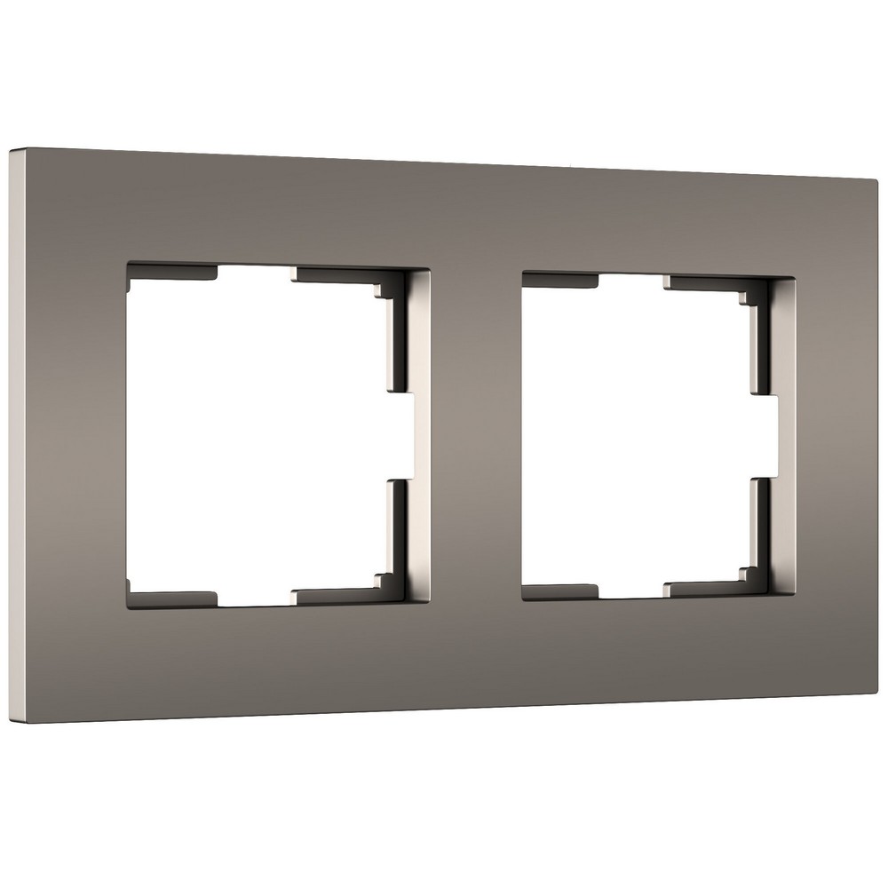 Рамки Werkel Slab Рамка Werkel на 2 поста Slab (бронза матовый) W00229630